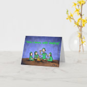 Carte à billets "One's more" de Green Weenii (Fleur jaune)