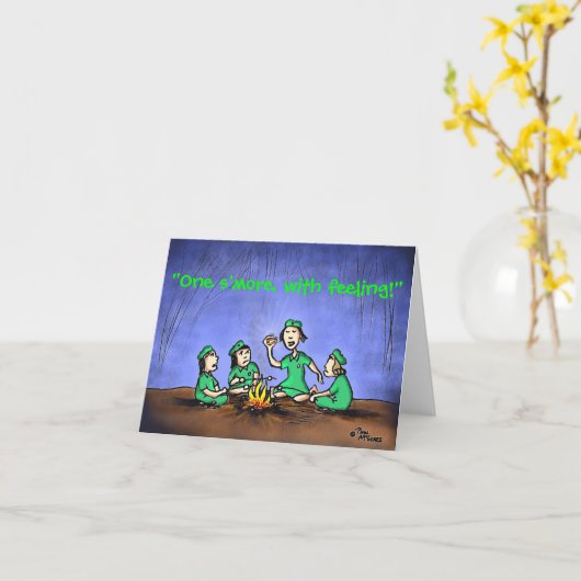 Carte à billets "One's more" de Green Weenii (Fleur jaune)