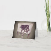 Carte à billets personnalisable Greyhound Sleeping (Devant)