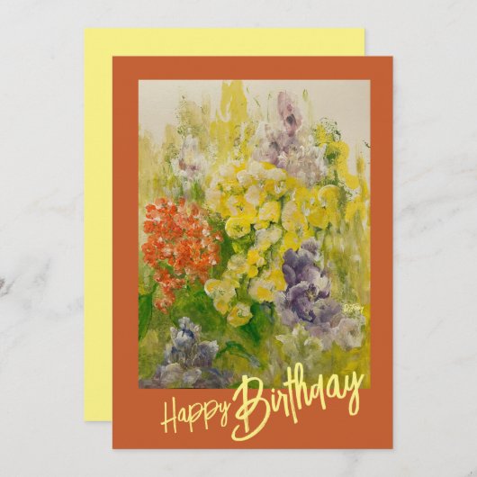 Carte à billets plats Think Spring (Devant / Derrière)