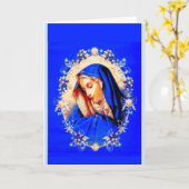 Carte à billets vierges Notre Dame de la tristesse (Fleur jaune)