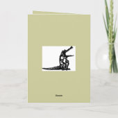 Carte a boy and his first dog (Dos)