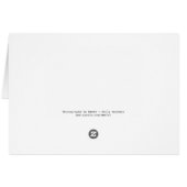 Carte à canard (Dos Horizontal)