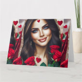 Carte À celle que j'aime (Devant)