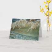 Carte à cheval Neptunes (Fleur jaune)