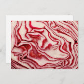 Carte à chou rouge (Devant / Derrière)