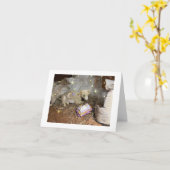 Carte A Christmas Cow (Fleur jaune)