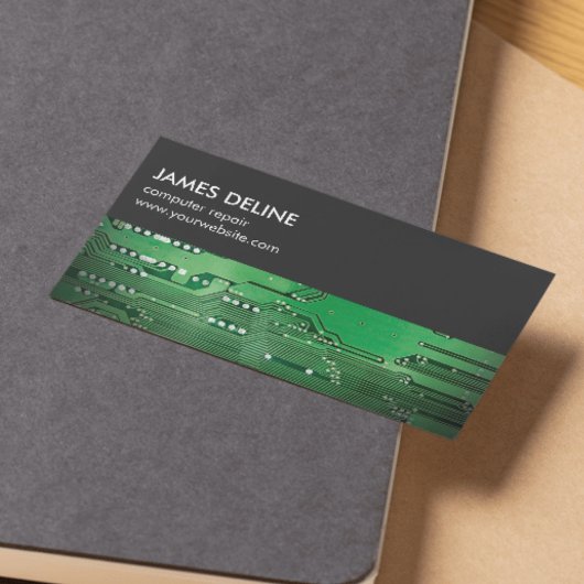 Carte à circuit vert gris simple Réparation de l'o