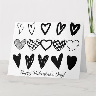 CARTE À COEURS ASSORTIS