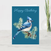 Carte A Cute Blue Jay  (Devant)