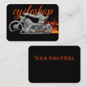 Carte à cycle (Devant / Derrière)