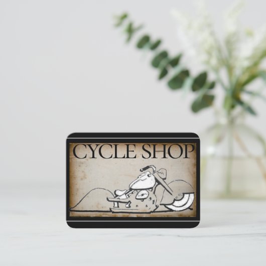 Carte à cycle (Debout devant)