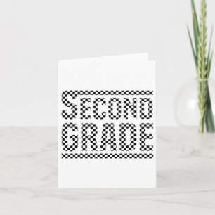 Carte à damiers 2e Année Ck À L'École Garçons Filles T