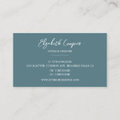 Carte À damiers Dusty Blue (Dos)