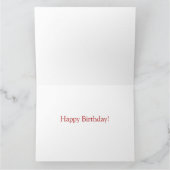 Carte à damiers rouge et blanc (Intérieur)