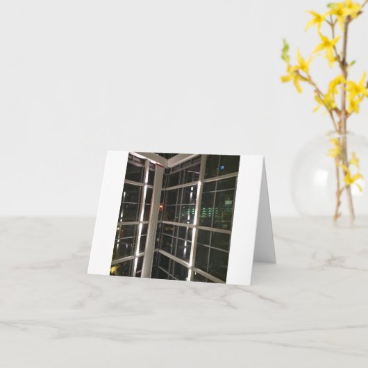 Carte à demander une date (Fleur jaune)