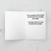 Carte À deux doigts de quitter votre emploi Femme (Intérieur)