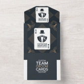 Carte à échanger de témoin de mariage, Proposition (À l'intérieur)