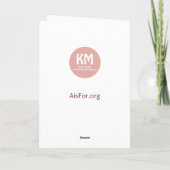 Carte A est pour les vacances Kiara Moreno (Dos)