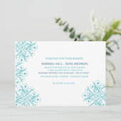 Carte à Faire-part de mariage chic (Debout devant)