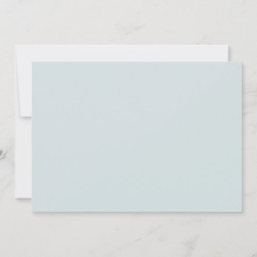 carte à faire-part de naissance en lettres blanche (Dos)