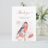 Carte À feuillage persistant bébé il fait froid dehors b (Debout devant)