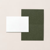 Carte à Feuille avec Intérieur de Mousse Pailletée (Affichage)