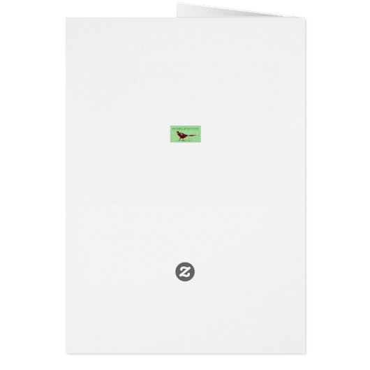 Carte à fleurs oublimenot (Dos)