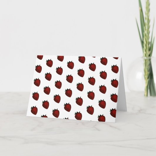 carte à fraise (Devant)