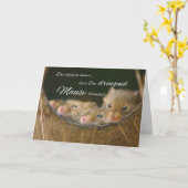 Carte A funny german (Fleur jaune)