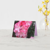 Carte A Gala Rhododendron (Fleur jaune)