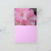 Carte A Gala Rhododendron (Intérieur)