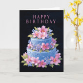 Carte A Garden Of Birthday Wishes (Fleur jaune)