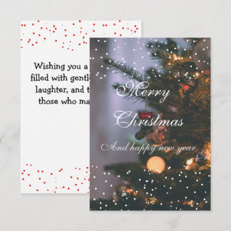 Carte A Gentle Christmas Wish