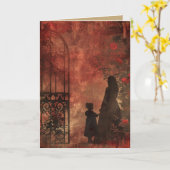 Carte A Gothic Mother Series Design #3 (Fleur jaune)