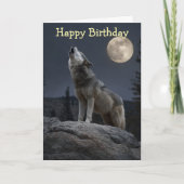 Carte A Howling Wolf (Devant)