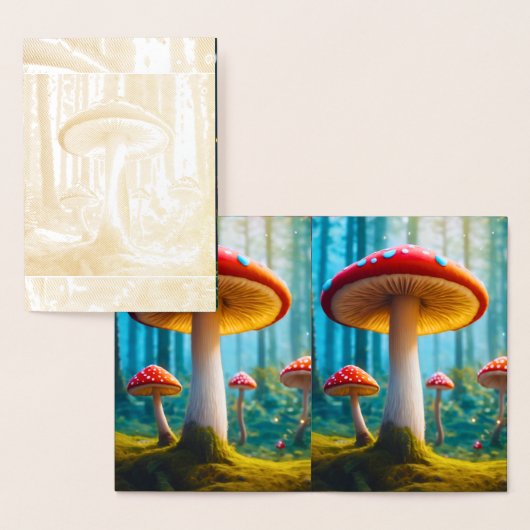 Carte à huile de champignon mellow (Affichage)