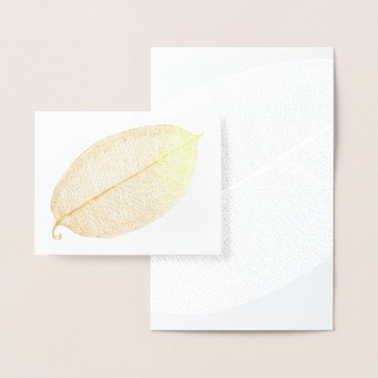 Carte à huile Gold White Leaf Grid Illustration (Affichage)