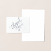 Carte à huile Mini Merci (3,5 po x 5 po) (Affichage)