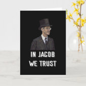 Carte À Jacob Rees-Mogg, nous faisons confiance (Fleur jaune)