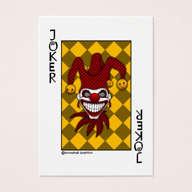 Carte à jouer Joker (Devant)
