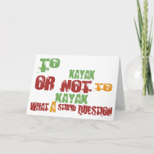 Carte À Kayak