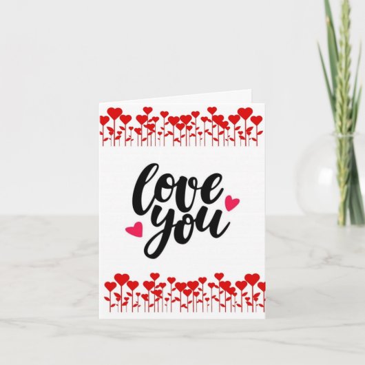 CARTE A **KISS SPÉCIAL** POUR MA VALENTINE FAVORITE (Devant)