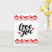 CARTE A **KISS SPÉCIAL** POUR MA VALENTINE FAVORITE (Fleur jaune)