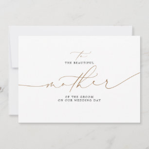 Carte À La Belle Mère De La Groom Mariage