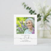 Carte À La Belle Mère De La Mariée Mariage Photo (Debout devant)