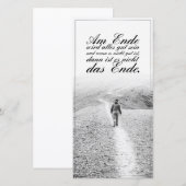 Carte À la fin, tout ira bien (Devant / Derrière)