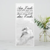 Carte À la fin, tout ira bien (Debout devant)