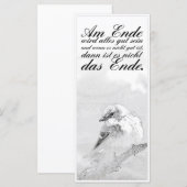 Carte À la fin, tout ira bien (Devant / Derrière)
