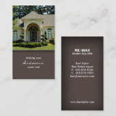 Carte à la maison de luxe 2 d'entreprise (Devant / Derrière)